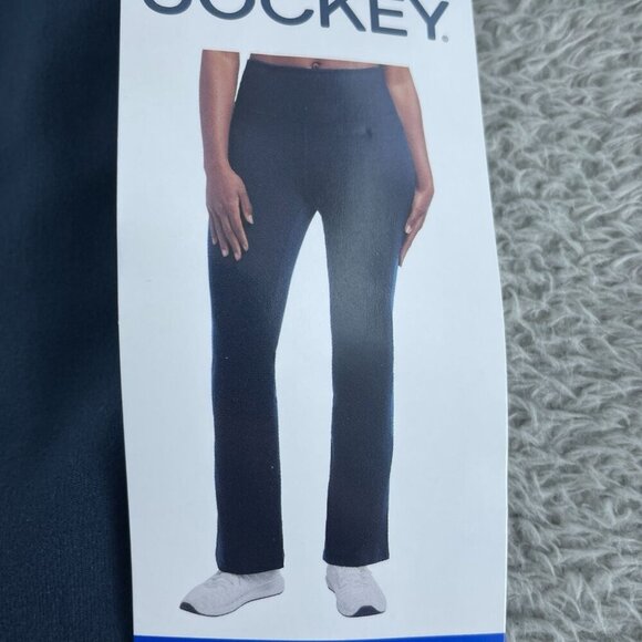 Jockey Studio Flare Pant Womens L Neo Navy NWT 1926 - Picture 4 of 12